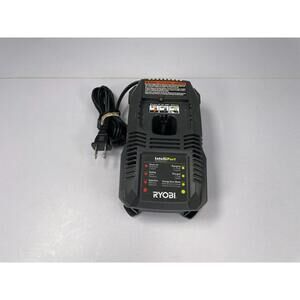 Ryobi P118 Lithium-ion/Ni-Cad ONE+ 18V IntelliPort Battery Charger Tested/Works